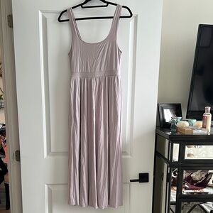 Wilfred Purple Sleeveless Scoop Neck Sundress